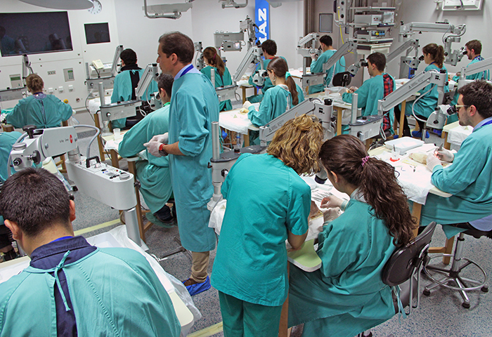 31 Curso microcirugía de la mano Mutua MAZ referente nacional