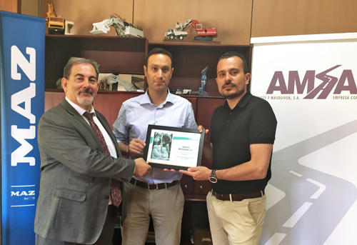 MAZ premia a Agustí y Masoliver S.A. por su política de prevención de riesgos laborales