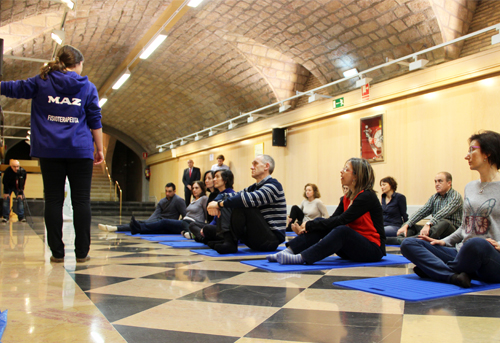 MAZ ha colaborado en la promoción de buenas prácticas para la salud de los trabajadores de la DGA