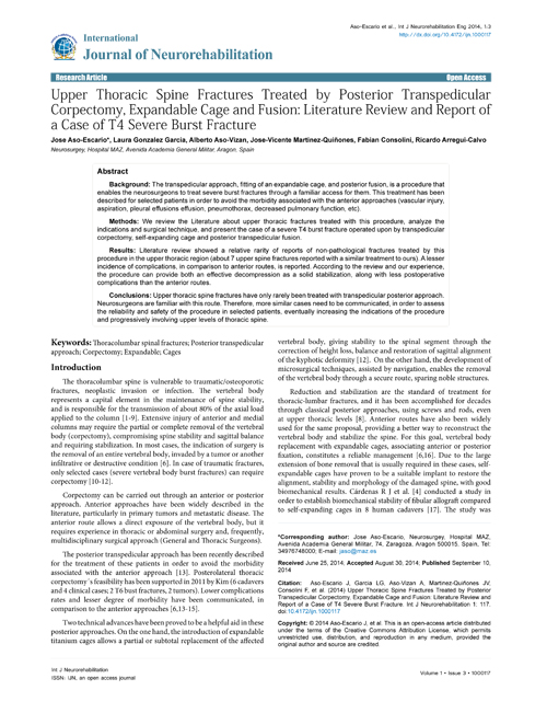 Publicación - Guía para la valoración multiaxial del esguince cervical y la patología discal asociada