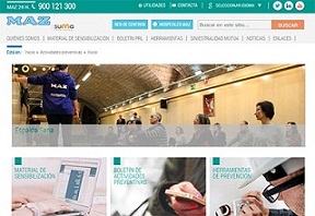 Nuevo Portal Web MAZ Actividades Preventivas