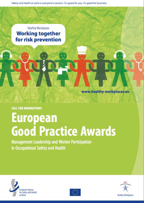 Portada del folleto sobre los Galardones a las Buenas Pr�cticas